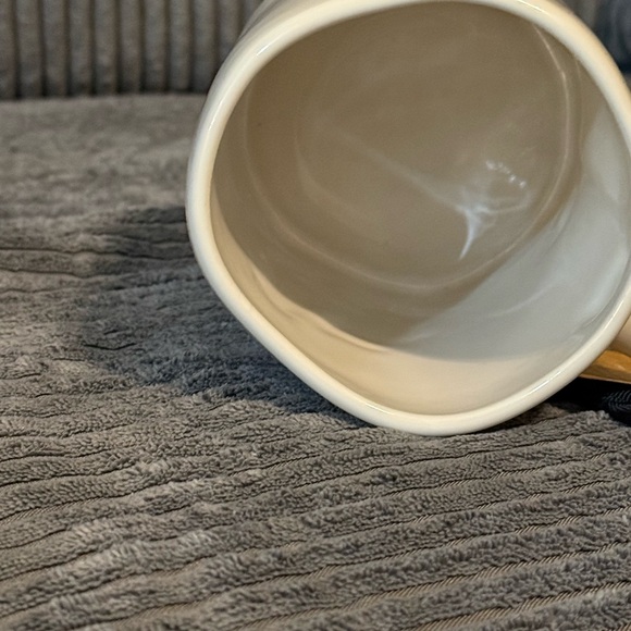 Rae Dunn White Cluck Rooster Mug - Picture 5 of 6